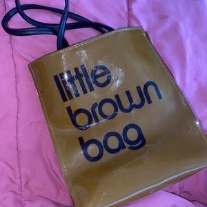 The little Brown Bag was bought at Bloomingdale’s used